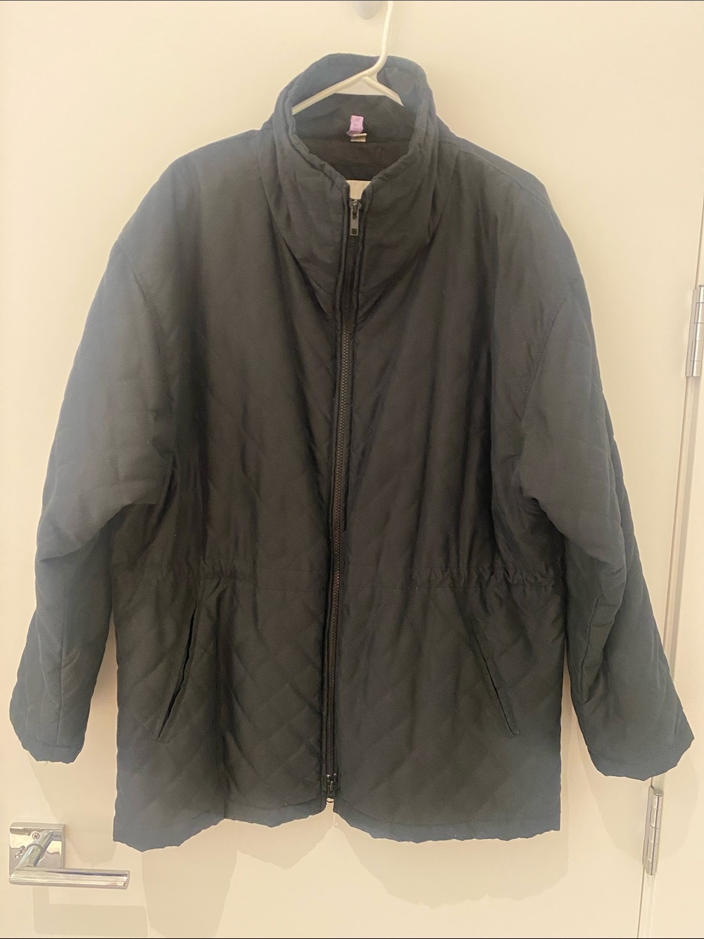 Andrew Marc New York Oversized lightweight Quilted Black Size M